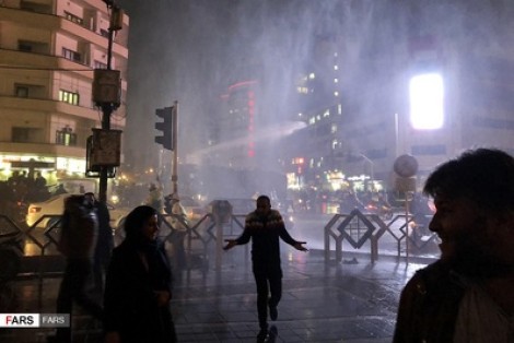 اعتراض‌های خیابانی در تهران/تصاویر