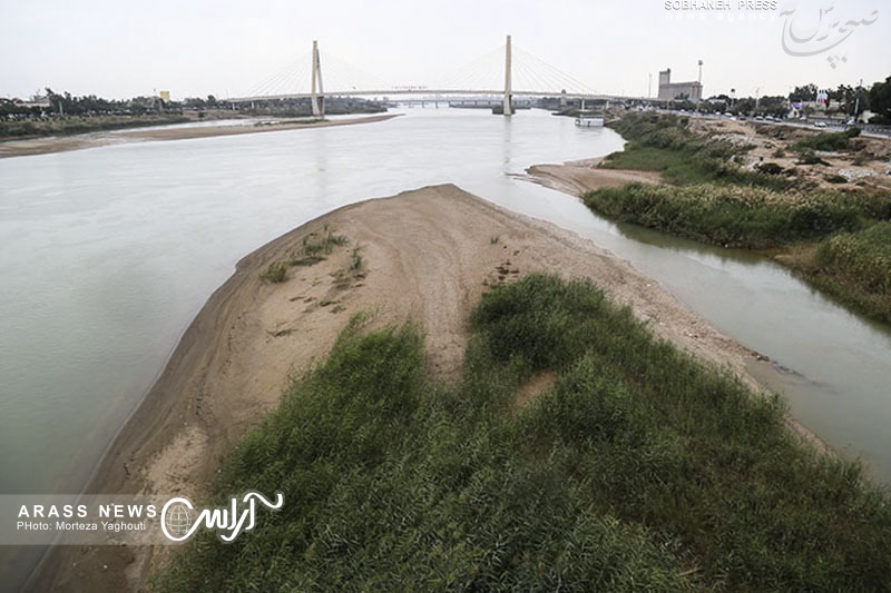 گزارش تصویری 1 / روایتی از زوال رودخانه کارون