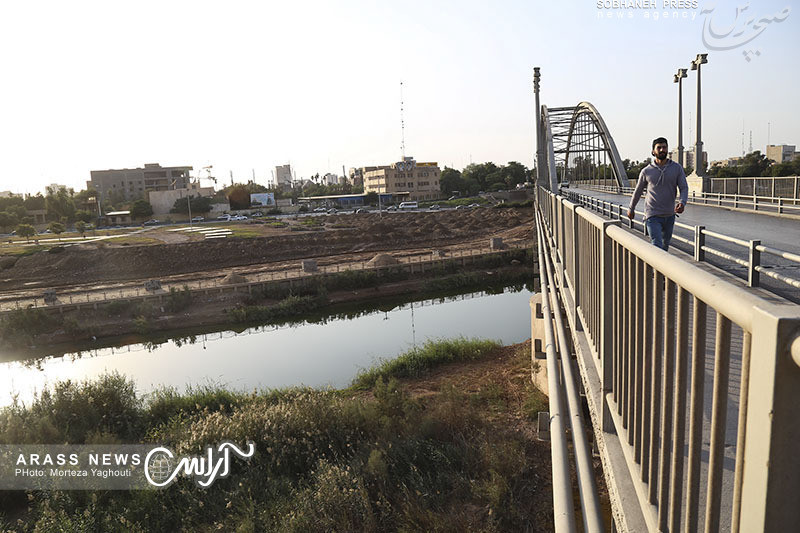 گزارش تصویری 1 / روایتی از زوال رودخانه کارون