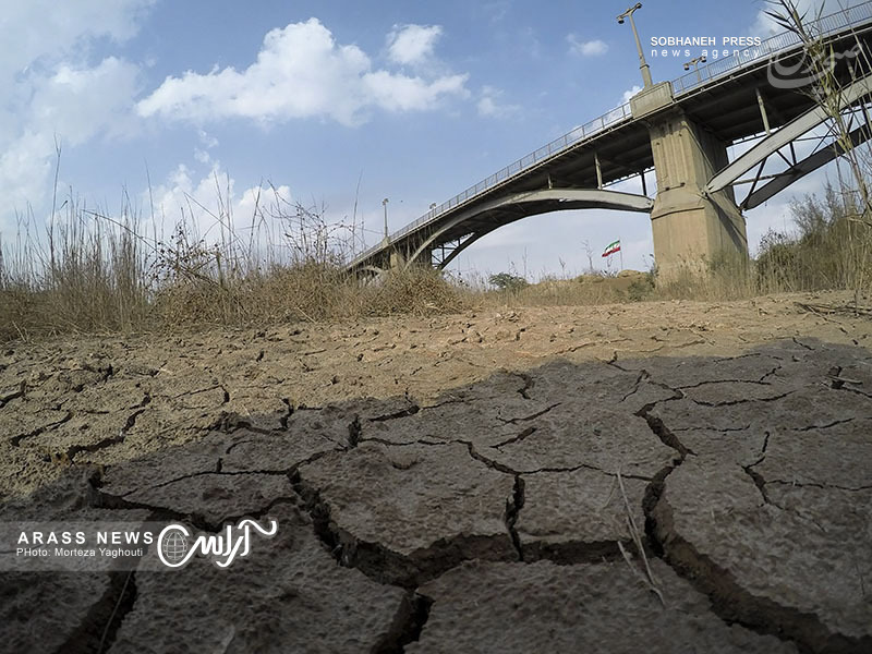 گزارش تصویری 1 / روایتی از زوال رودخانه کارون