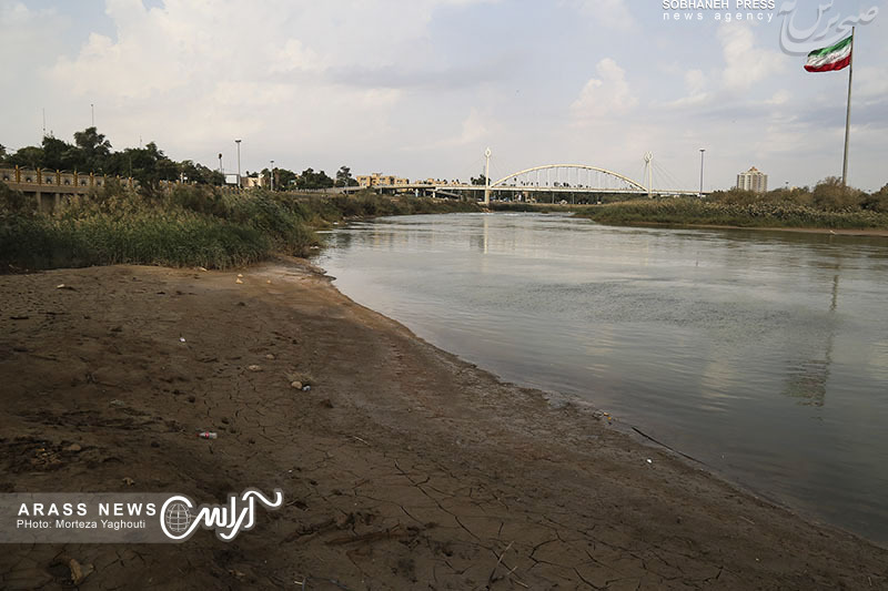 گزارش تصویری 1 / روایتی از زوال رودخانه کارون