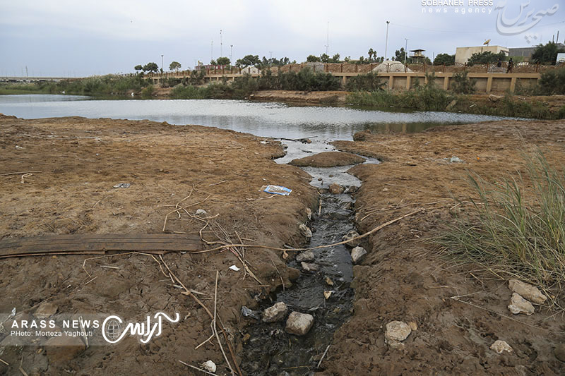 گزارش تصویری 1 / روایتی از زوال رودخانه کارون