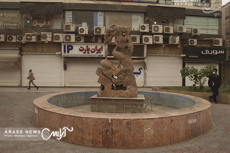 گزارش تصویری / گرد و خاک شدید اهواز