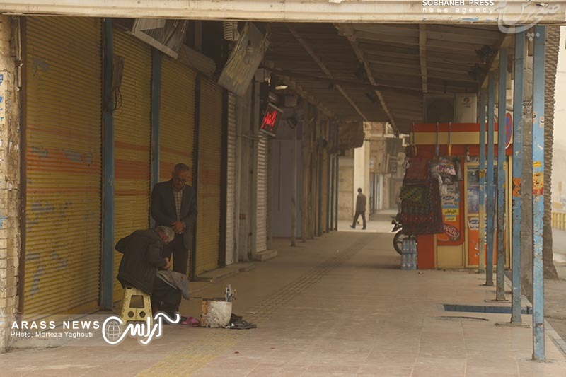 گزارش تصویری / گرد و خاک شدید اهواز