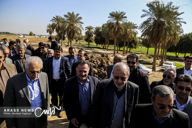 بازدید معاون نظارت هماهنگی معاون اول رئیس جمهور از طرح ٥٥٠هزار هکتاری به روایت تصویر