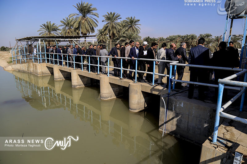 بازدید معاون نظارت هماهنگی معاون اول رئیس جمهور از طرح ٥٥٠هزار هکتاری به روایت تصویر