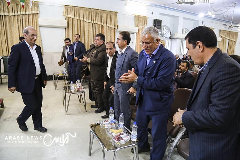 گزارش تصویری / آیین گشایش ساختمان جدید کانون بازنشستگان و مستمری بگیران تامین اجتماعی شهرستان اهواز به روایت تصویر