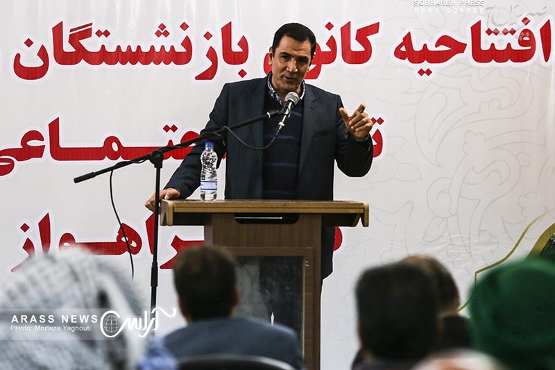 گزارش تصویری / آیین گشایش ساختمان جدید کانون بازنشستگان و مستمری بگیران تامین اجتماعی شهرستان اهواز به روایت تصویر