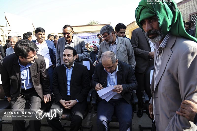 گزارش تصویری / افتتاح 17 پروژه بهداشتی دانشگاه علوم پزشکی اهواز با حضور معاون وزیر بهداشت
