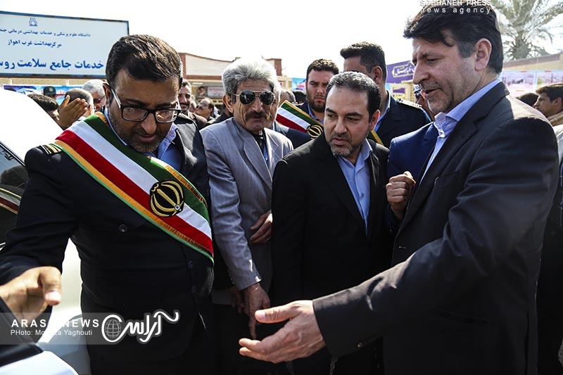 گزارش تصویری / افتتاح 17 پروژه بهداشتی دانشگاه علوم پزشکی اهواز با حضور معاون وزیر بهداشت