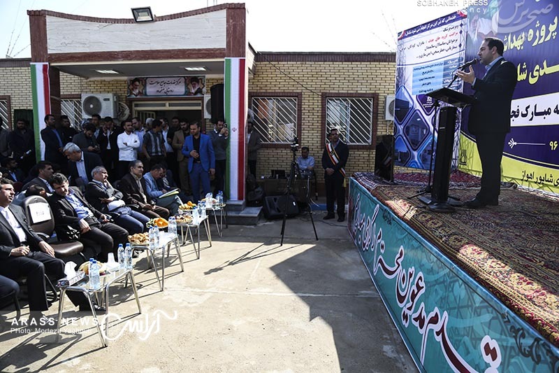 گزارش تصویری / افتتاح 17 پروژه بهداشتی دانشگاه علوم پزشکی اهواز با حضور معاون وزیر بهداشت