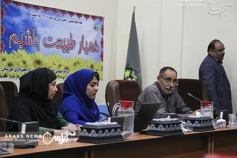گزارش تصویری / نشست خبری مدیر کل منابع طبیعی و آبخیز داری استان خوزستان با اصحاب رسانه