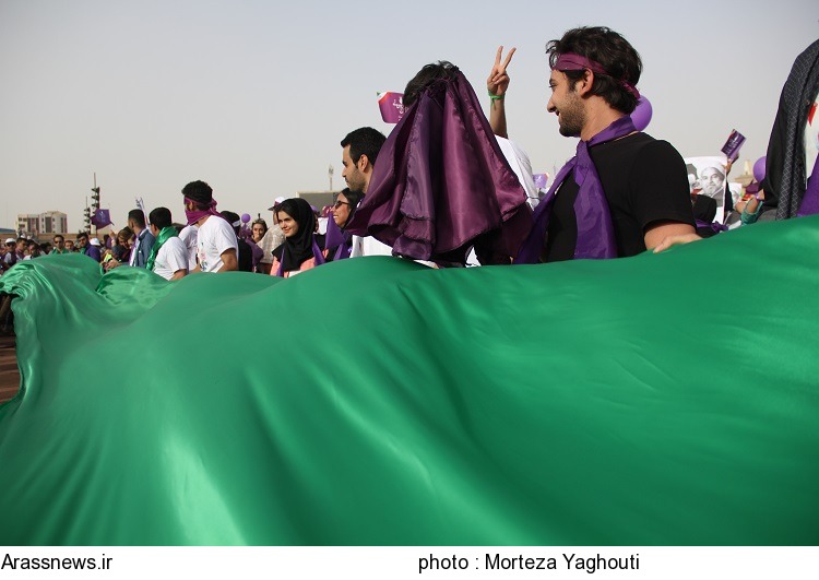 گزارش تصویری1/ سفر انتخاباتی دکتر حسن روحانی به اهواز