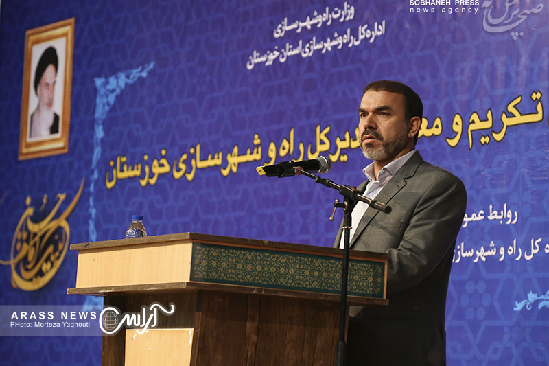 گزارش تصویری / آیین تکریم و معارفه مدیر کل راه و شهرسازی استان خوزستان