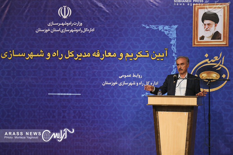 گزارش تصویری / آیین تکریم و معارفه مدیر کل راه و شهرسازی استان خوزستان