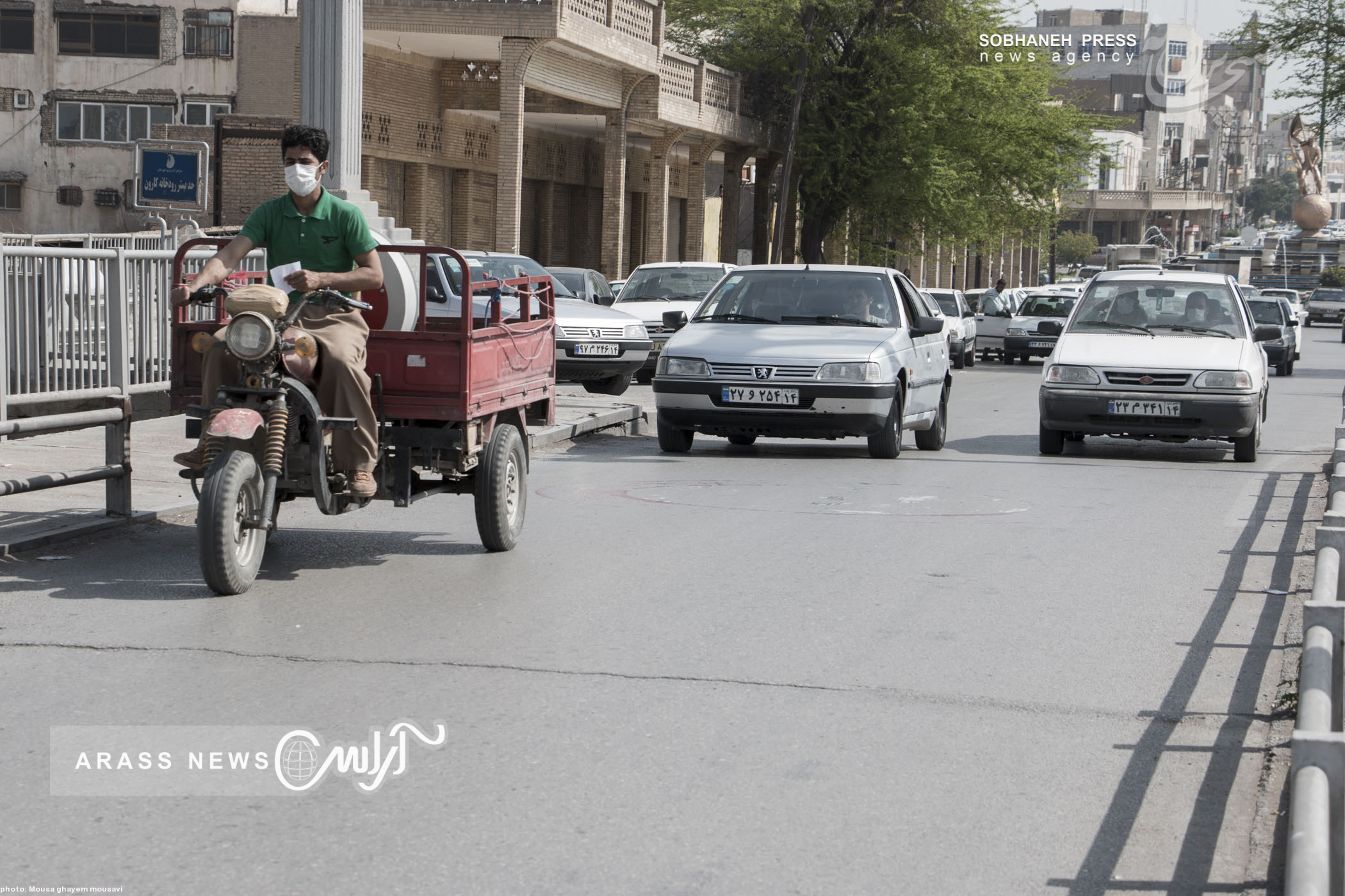 سایه کرونا در اهواز