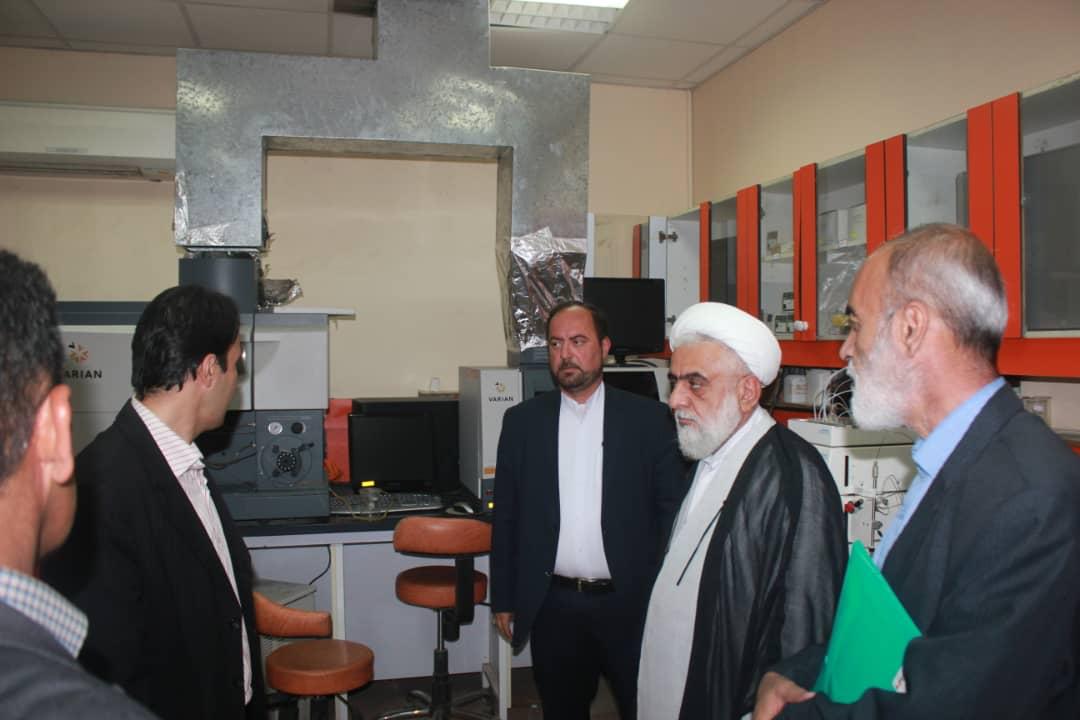 بازدید حجت السلام والمسلمین حیدر حجتی نیا از دانشگاه آزاد واحد مسجدسلیمان