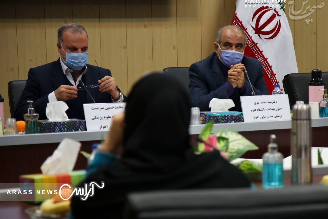 گزارش تصویری نشست خبری دانشگاه علوم پزشکی اهواز