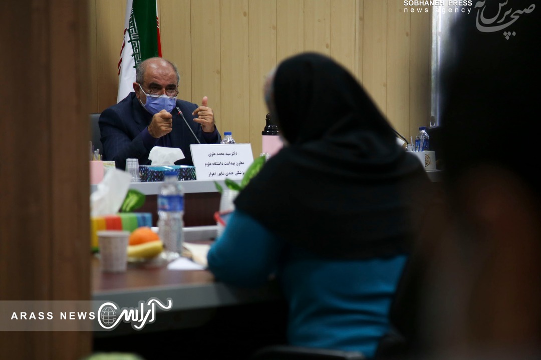 گزارش تصویری نشست خبری دانشگاه علوم پزشکی اهواز