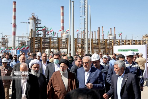 بخش اول فاز ۲ پالایشگاه آبادان به بهره برداری رسید