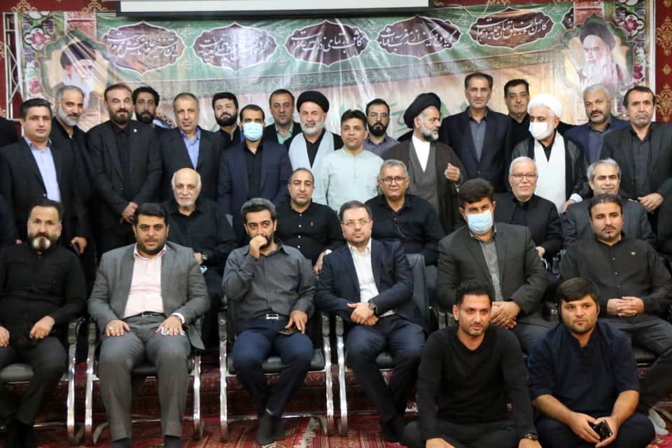آیین سوگواری حسینی در هیات عزاداران بختیاری در اهواز/ تصایر