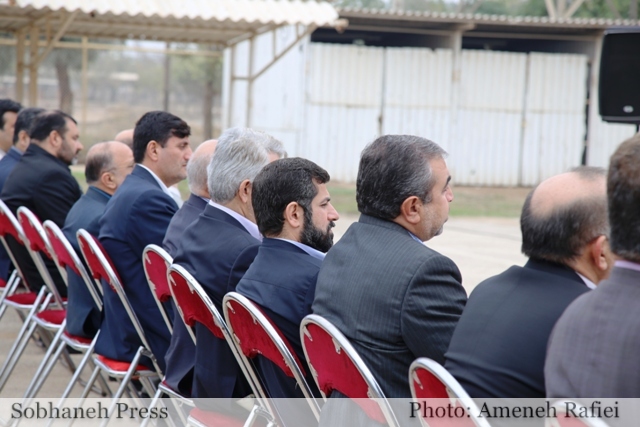 تصاویر / آیین آغاز پروژه تکمیل مسیر غربی پل ششم اهواز