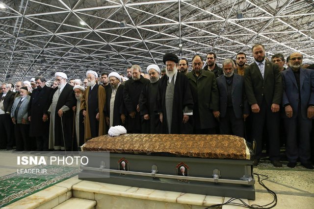 تصاویر / مراسم تشییع و خاکسپاری پیکر آیت الله هاشمی رفسنجانی(ره)