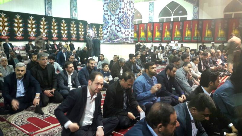 تصاویر/ مراسم بزرگداشت ارتحال آیت‌الله هاشمی رفسنجانی در حسینیه بقیه الله