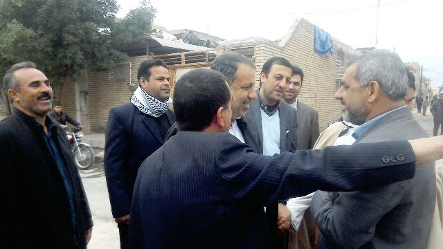 تصاویر / بازدید دکتر سیدخلف موسوی شهردار کلانشهر اهواز از منطقه خروسیه اهواز