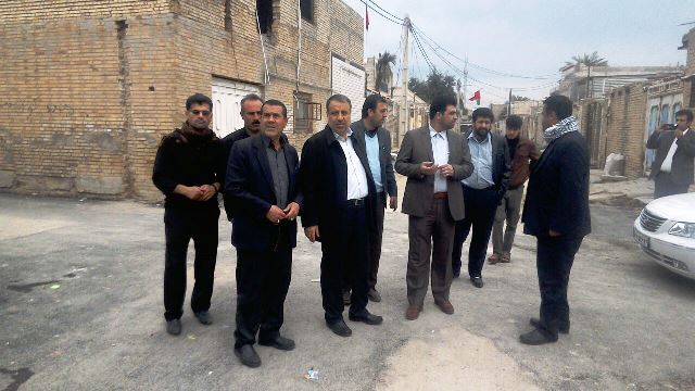 تصاویر / بازدید دکتر سیدخلف موسوی شهردار کلانشهر اهواز از منطقه خروسیه اهواز