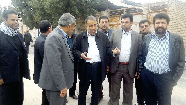 تصاویر / بازدید دکتر سیدخلف موسوی شهردار کلانشهر اهواز از منطقه خروسیه اهواز
