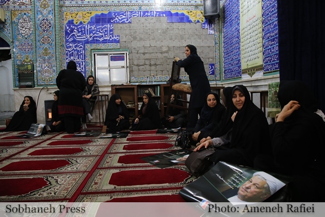 تصاویر/ مراسم هفتم در گذشت آیت الله هاشمی رفسنجانی در اهواز