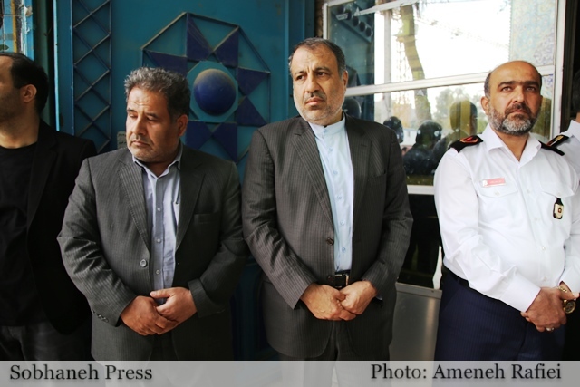 تصاویر / مراسم گرامیداشت شهدای آتشنشانان حادثه پلاسکو در مسجد ارشاد اهواز