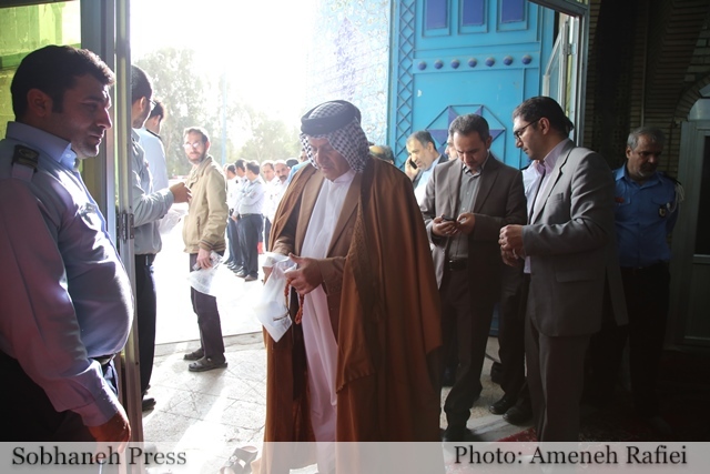 تصاویر / مراسم گرامیداشت شهدای آتشنشانان حادثه پلاسکو در مسجد ارشاد اهواز