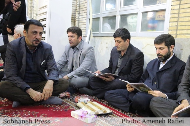تصاویر / مراسم گرامیداشت شهدای آتشنشانان حادثه پلاسکو در مسجد ارشاد اهواز