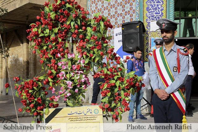 تصاویر / مراسم گرامیداشت شهدای آتشنشانان حادثه پلاسکو در مسجد ارشاد اهواز