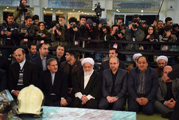 تهران بازهم در سوگ نشست/همراهی با پیکر ۱۶ آتش‌نشانِ شهید تا بهشت زهرا(س)