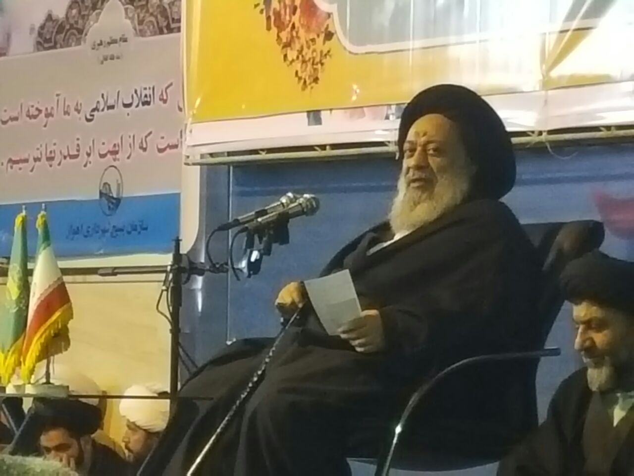 دیدار آیت الله جزایری نماینده محترم ولی فقیه با شهردار اهواز