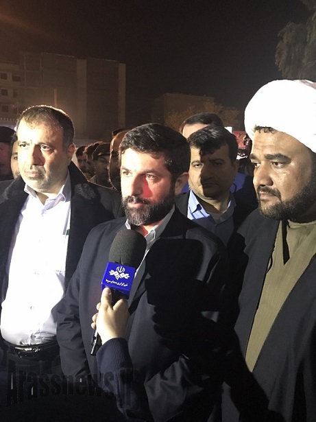 گزارش تصویری/ مراسم گرامیداشت شهدای آتش نشانی در اهواز