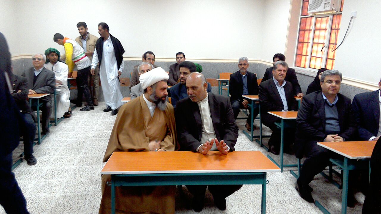 آیین گشایش مدارس ایران من شماره ۳۲ استان خوزستان سوسنگرد روستای آلبوعفری