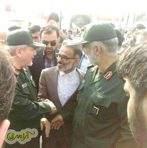گفت و گوی نماینده مردم اهواز و مشاور نظامی رهبر انقلاب درباره مسایل روز استان