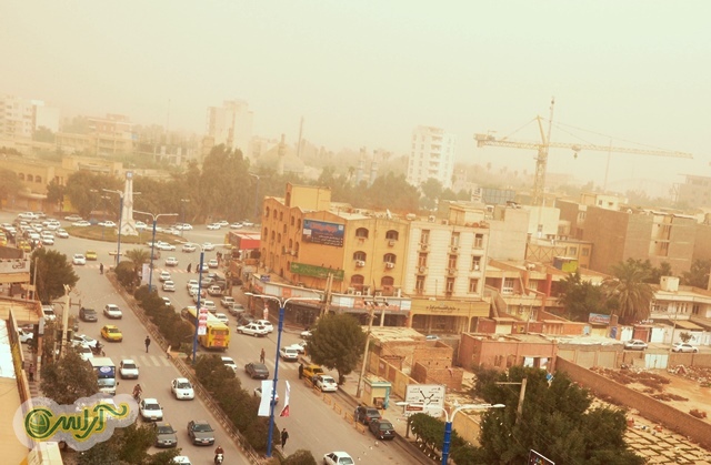 تصاویر/یک روز خاکی در اهواز