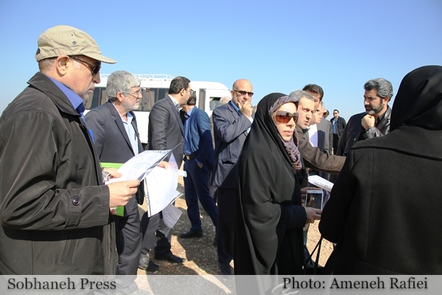 تصاویر / بازدید اساتید دانشکده مهندسی علوم آب دانشگاه شهید چمران اهواز از پروژه های طرح550هکتاری