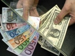 افت ارزش دلار و تقویت پوند و یورو بانکی