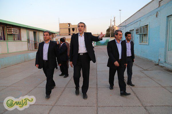 گزارش تصویری از سفر رییس سازمان نوسازی مدارس کشور به استان خوزستان