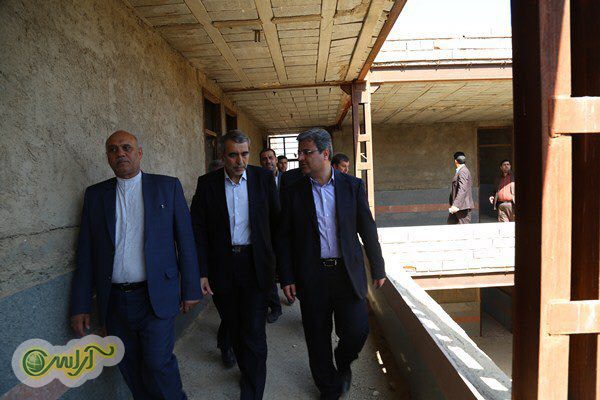 گزارش تصویری از سفر رییس سازمان نوسازی مدارس کشور به استان خوزستان