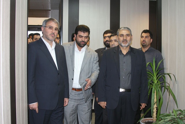 اظهار رضایت  سردار حسن شاهوارپور فرمانده سپاه ولی عصر و دکتر افشار نیا رییس دادگستری استان خوزستان از نحوه خدمات دهی سازمان آرامستان ها