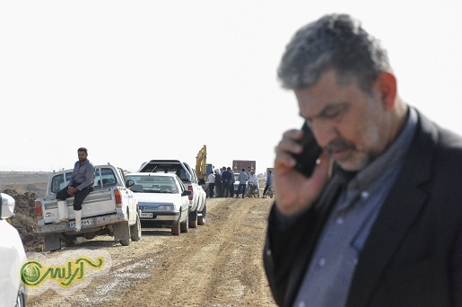 بازدید استاندار از پروژهای انتقال آب به کانون ریزگردها