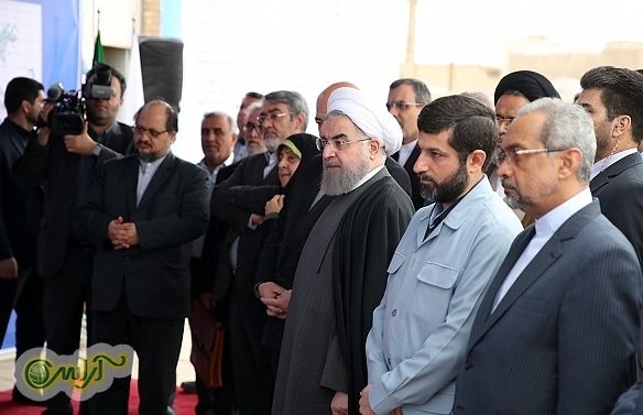 گزارش تصویری ورود رییس جمهور به خوزستان