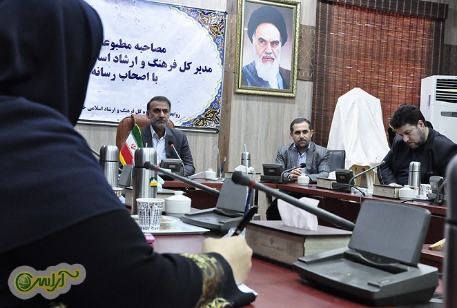 تصاویر/ نشست خبری مدیر کل ارشاد استان خوزستان با اصحاب رسانه
